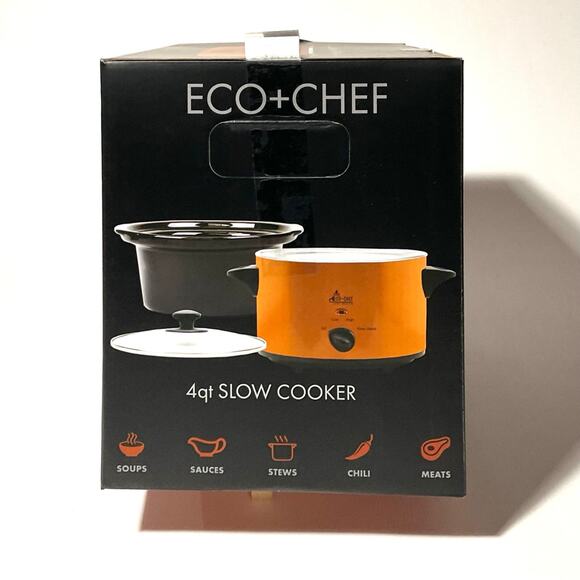 ECO+CHEF 4 Quart Slow Cooker-Copper Series - Picture 2 of 4
